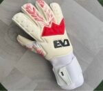 EVO Goalkeeper Gloves – White/Red