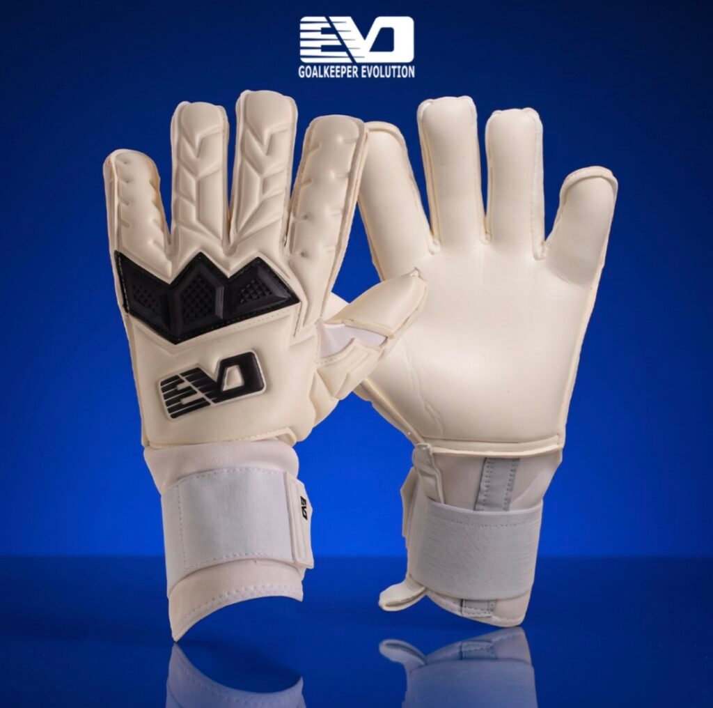EVO GK GLOVES  WHITE - Image 3